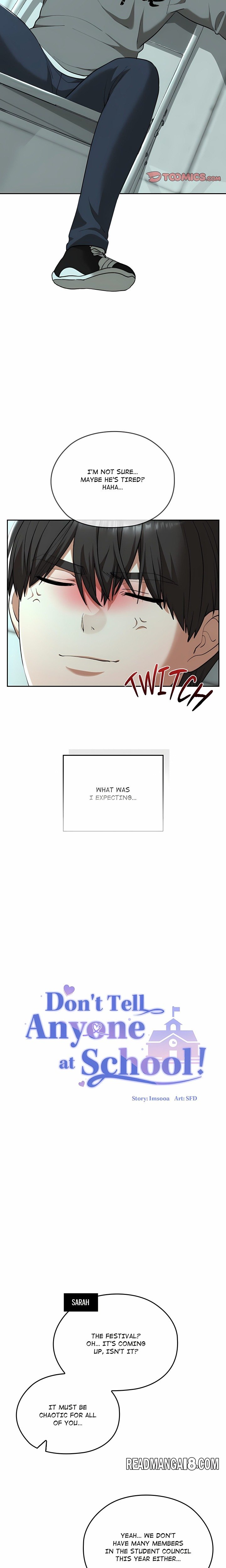 Don’t Tell Anyone at School! (Uncensored) - Chapter 33 Page 8